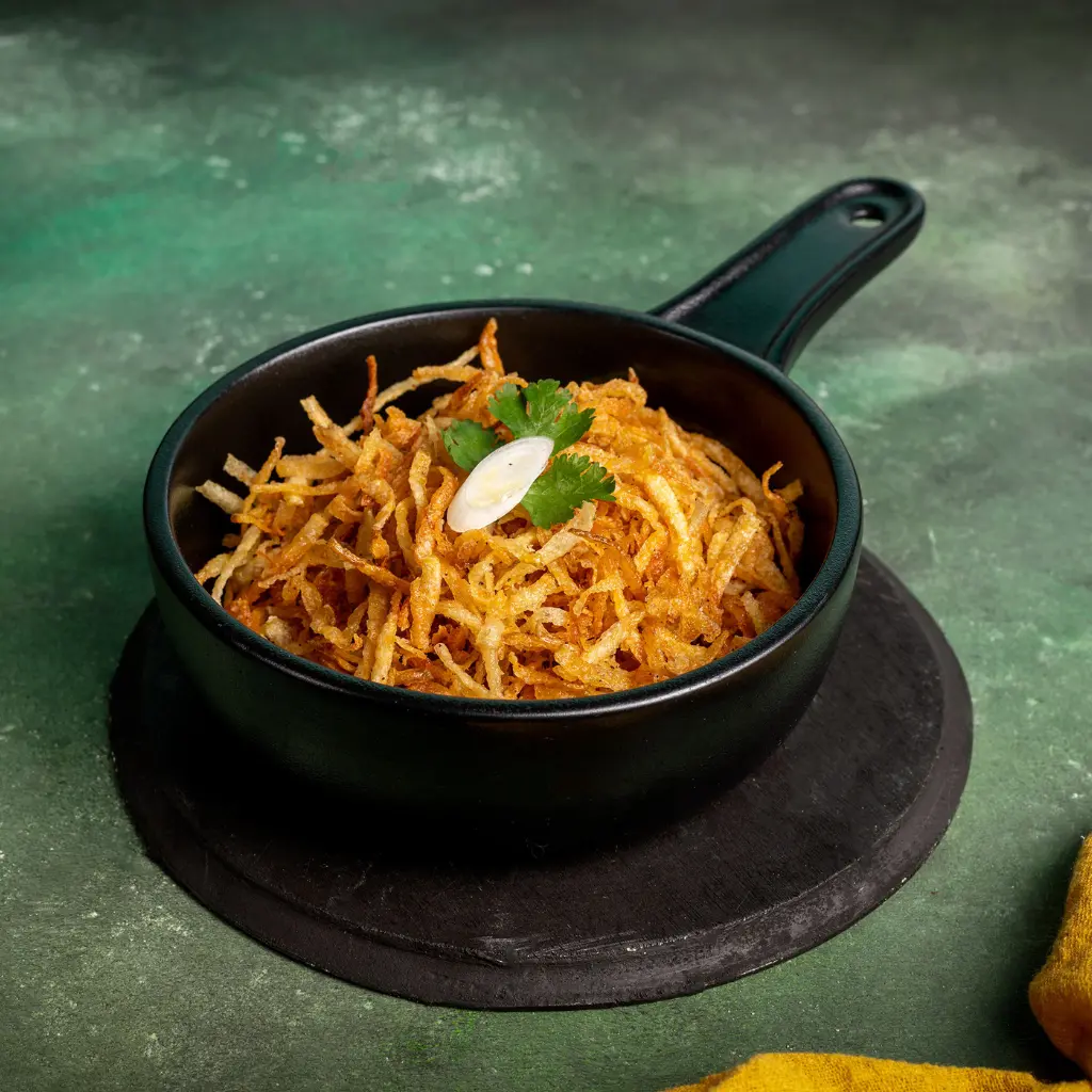 Grated potato chips
